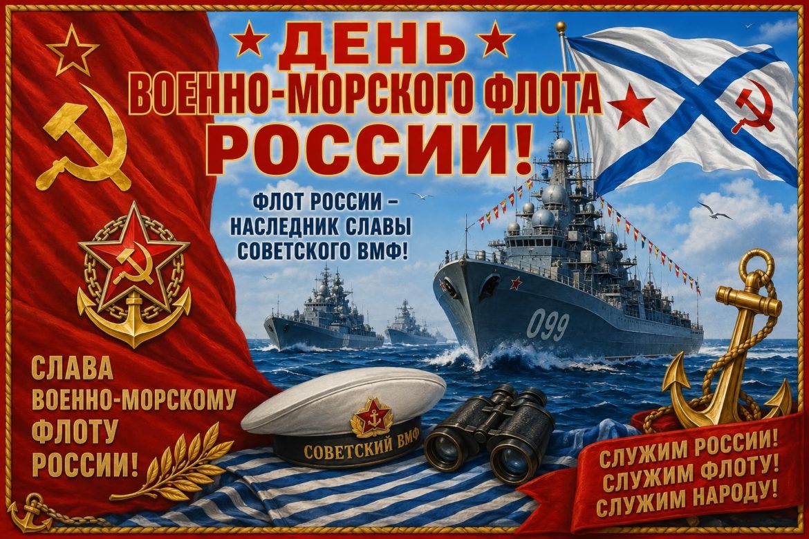 С Днём Военно-Морского Флота!