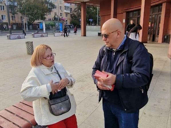 Агитрейд в Красносельском: разговор о будущем, а не о прошлом