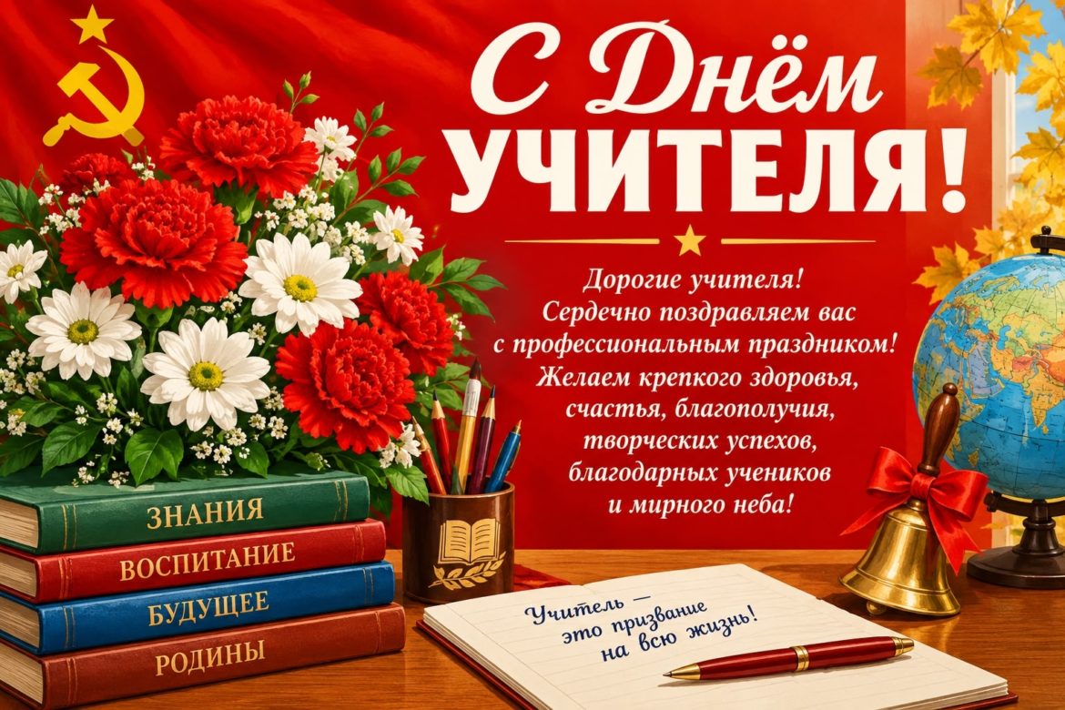 С Днём учителя!