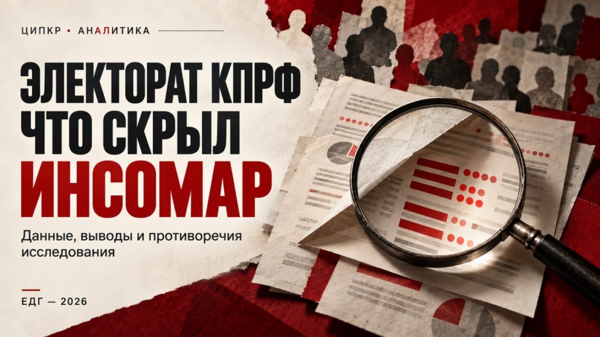 ЦИПКР. Исследования электората КПРФ: что скрыл доклад ИНСОМАР и что это значит для Компартии