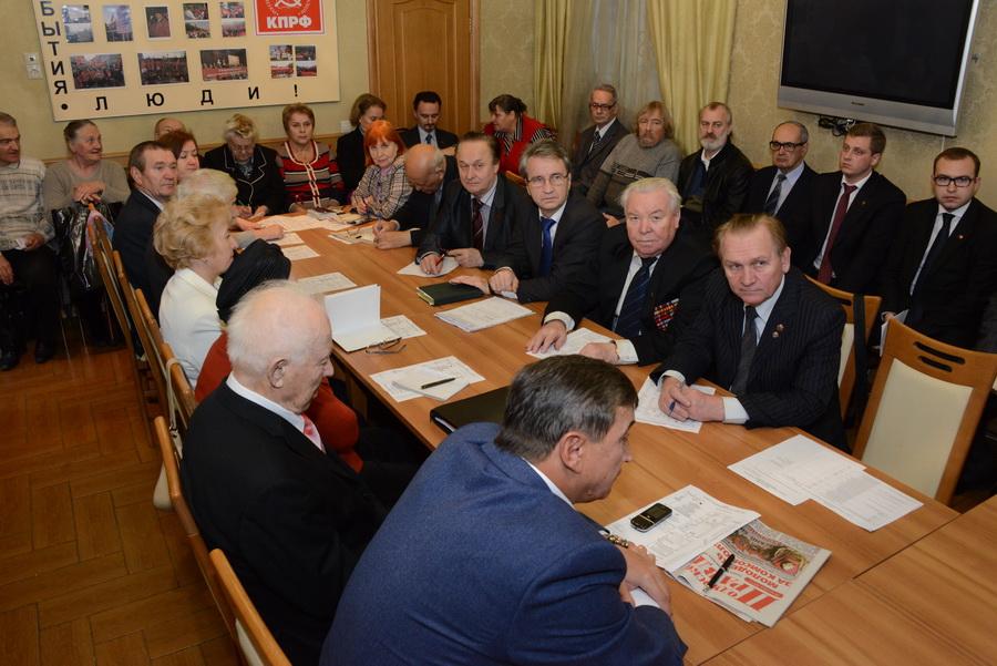 Заседание Московского штаба протестных действий 28 Января 2016 года