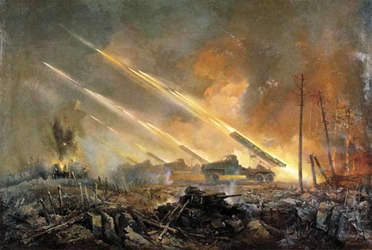 Развитие советской реактивной артиллерии в первый период ВОВ
