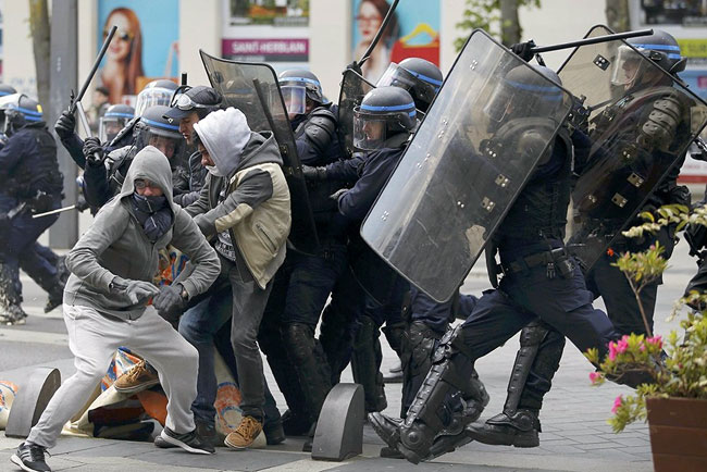 Трудовая Франция против «закона боссов»