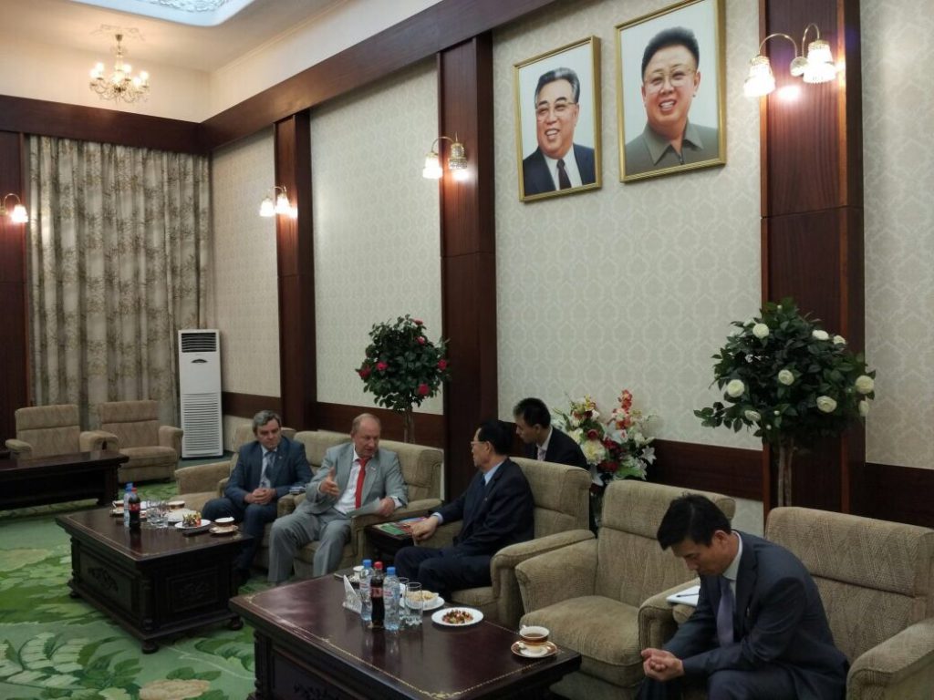 Встреча В.Ф. Рашкина с послом КНДР