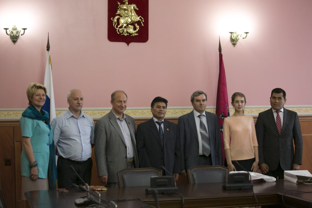 В.Ф. Рашкин встретился с боливийской делегацией