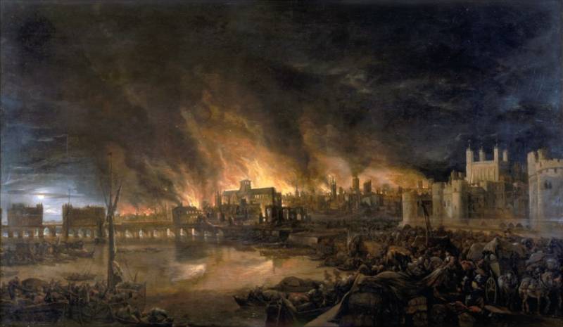 Великий пожар в Лондоне