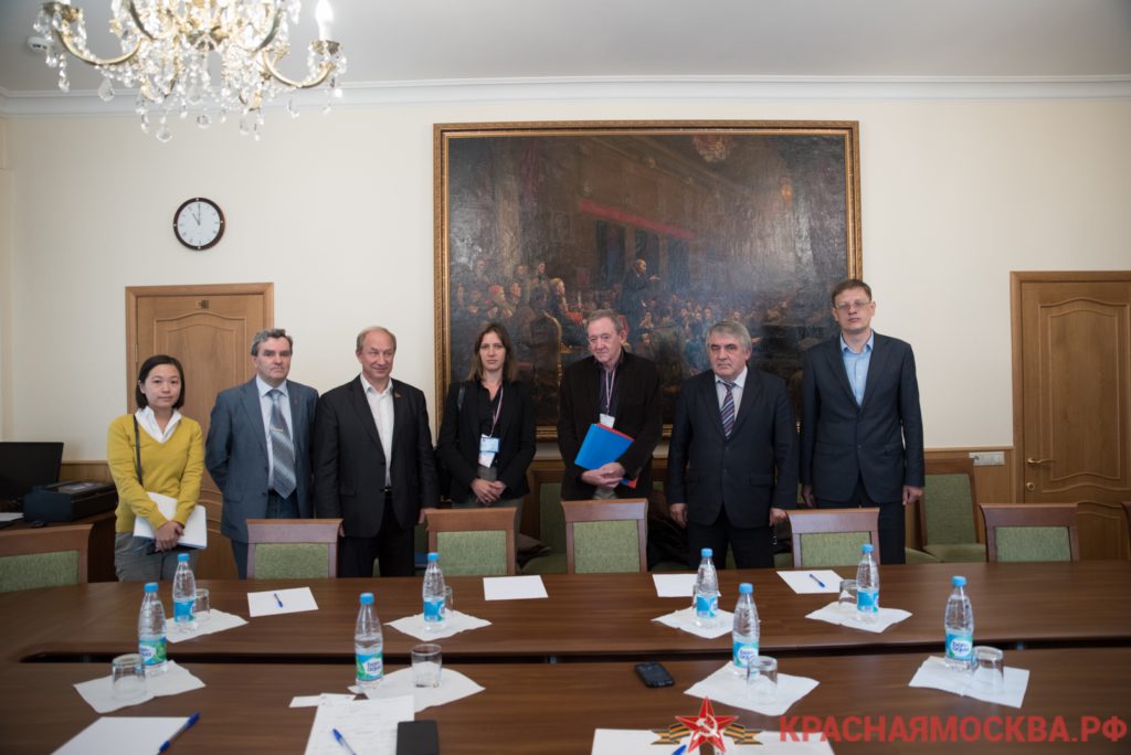 Встреча В.Ф. Рашкина с с международными наблюдателями ОБСЕ