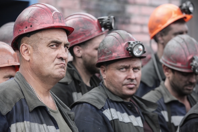 «Партии власти» шахтеры не верят