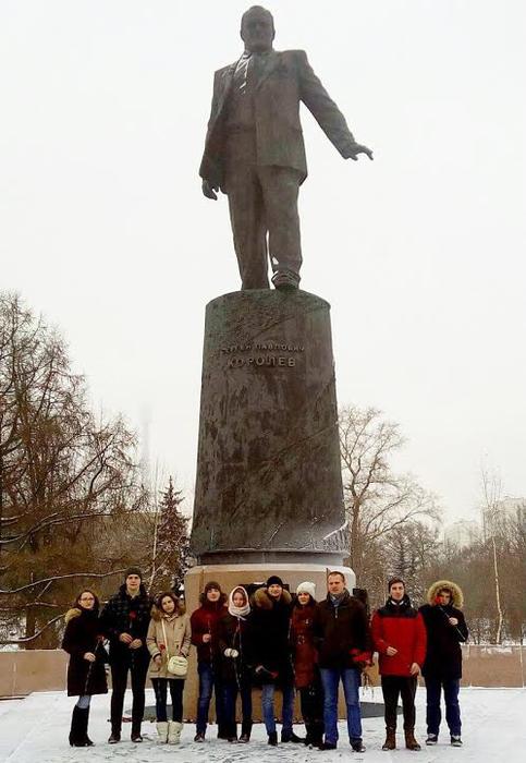 Ленинский комсомол отметил 110 лет со дня рождения С.П. Королёва