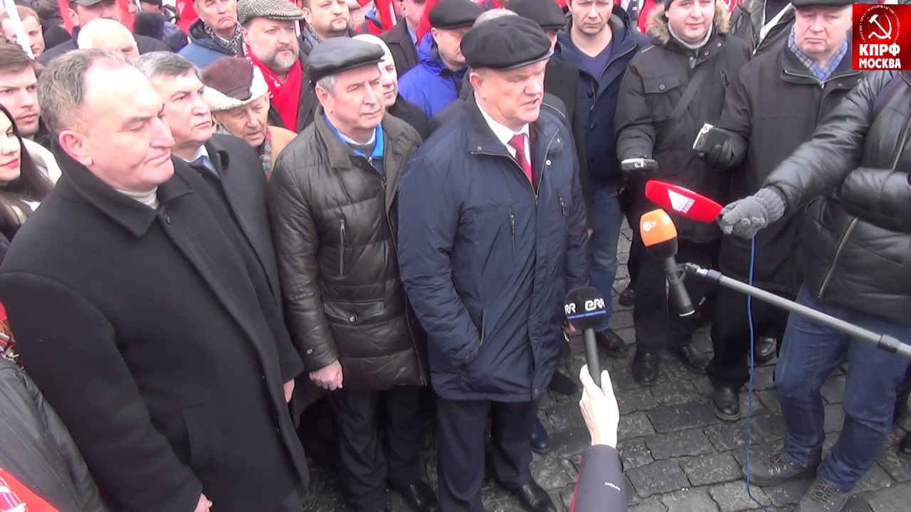 Выступление Геннадия Зюганова в день памяти великого Сталина 5 марта 2017года!