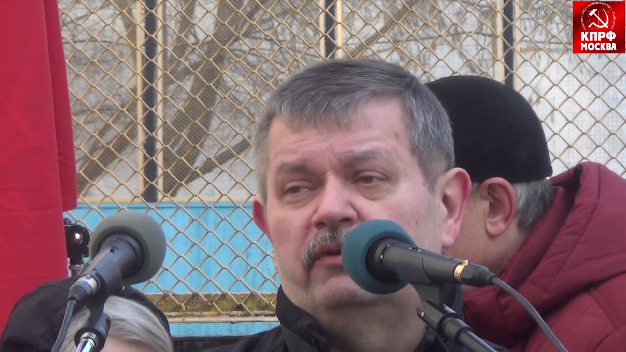 Миитинг протеста  из-за строительства трассы и расширения улицы 800 летия Москвы!