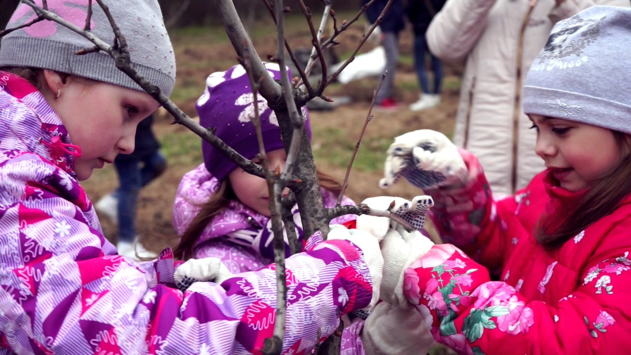 22 апреля — школьники Москвы в Ленинских горках