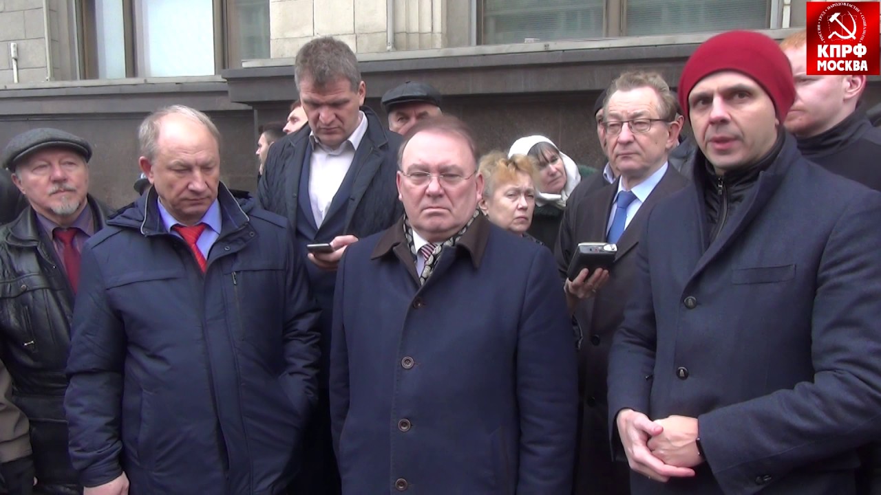 Андрей Клычков на акции против закона об ограничении проведения встреч с избирателями!