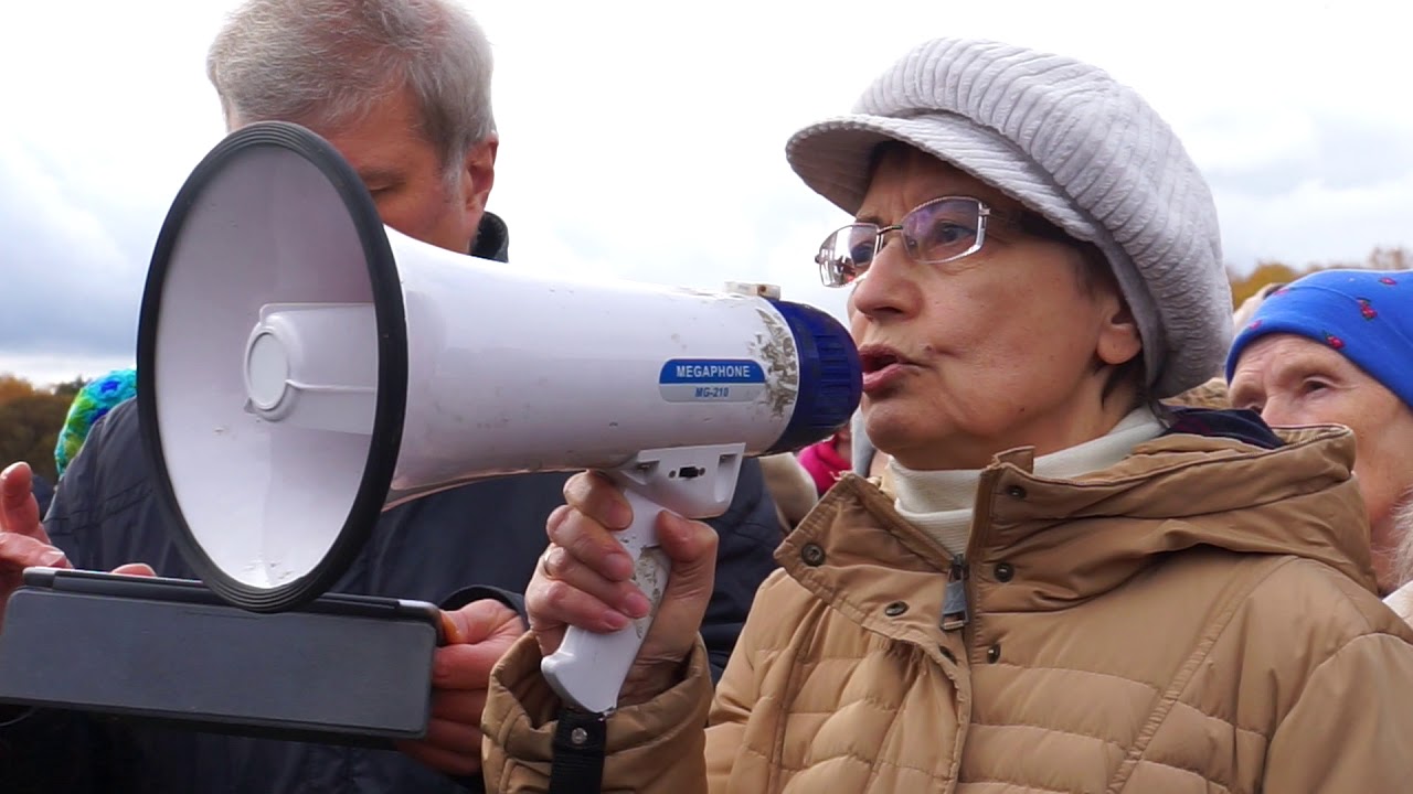 Москвичи против экоцида в парке Покровское-Стрешнево