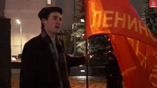 Драка у «Стены скорби». Нападение на комсомольцев во время пикета.