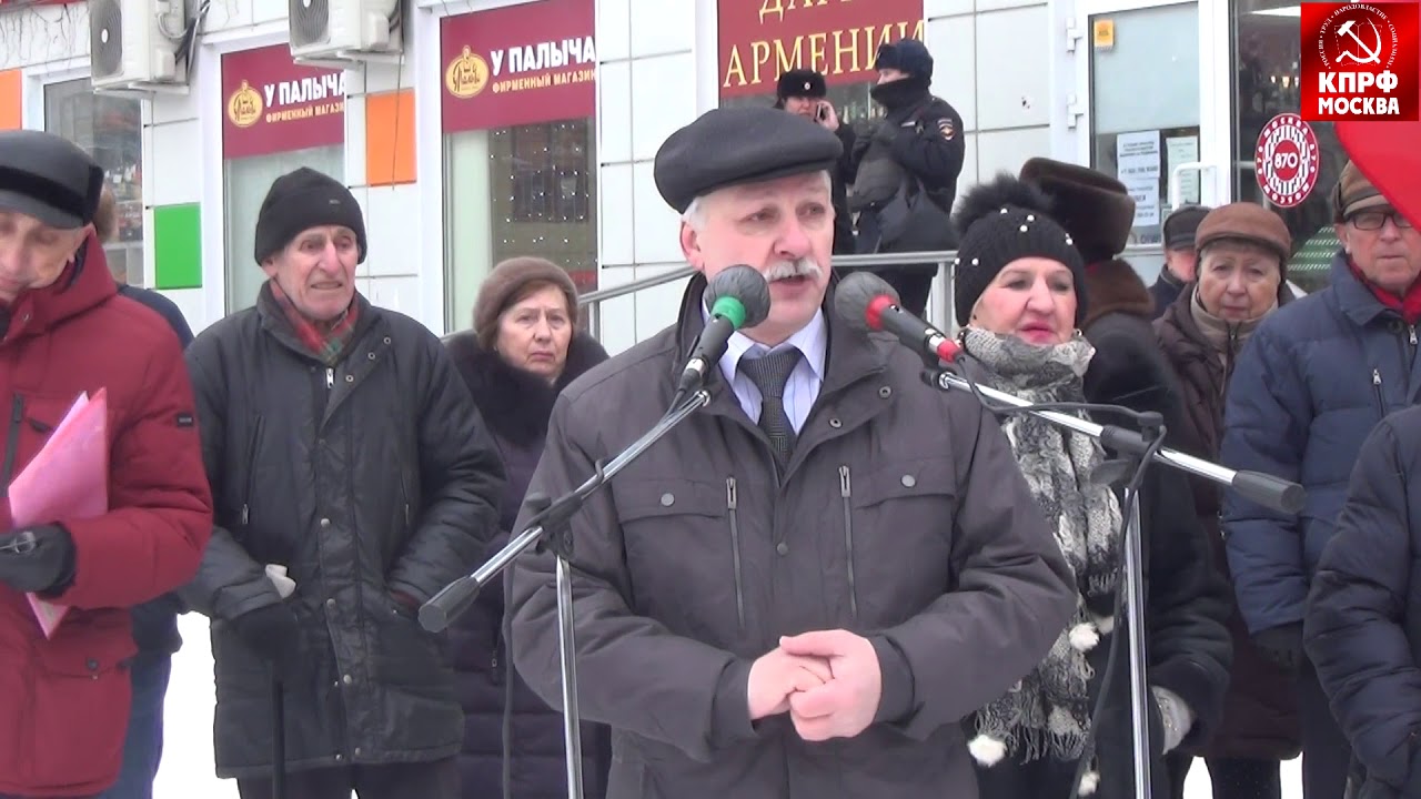 Николай Зубрилин  на митинге против строительства транзитной трассы по ул.800-летия Москвы!