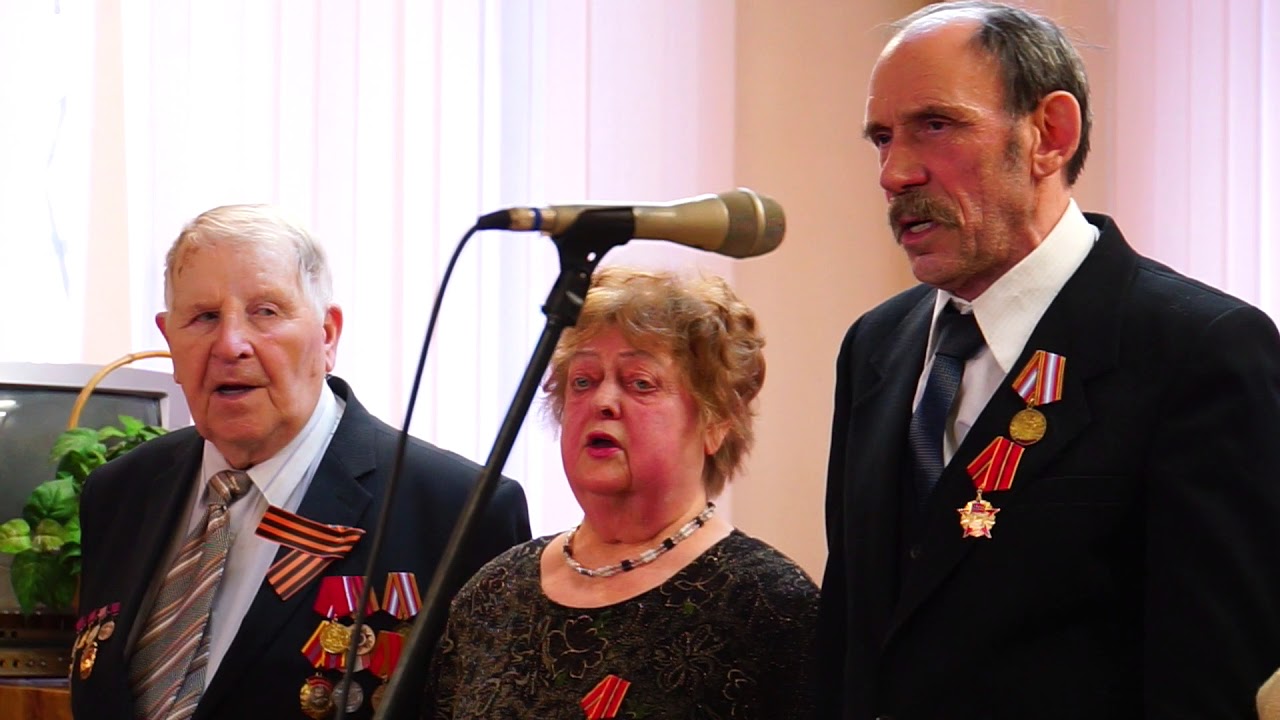 Валерий Рашкин на концерте для ветеранов