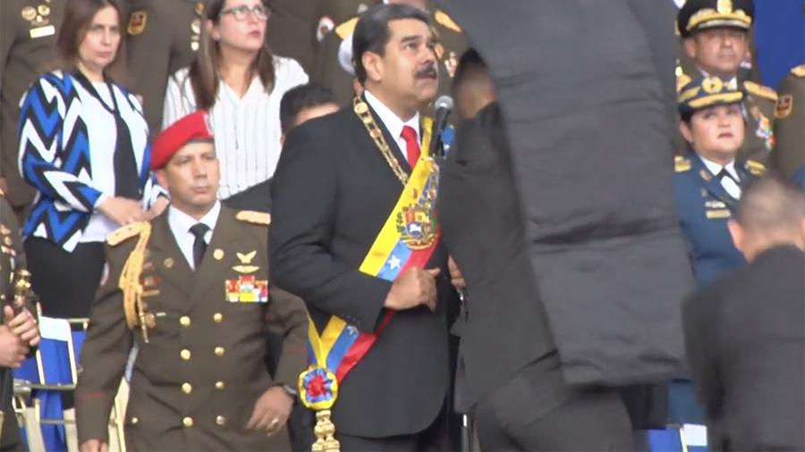 Покушение на президента Венесуэлы Николаса Мадуро