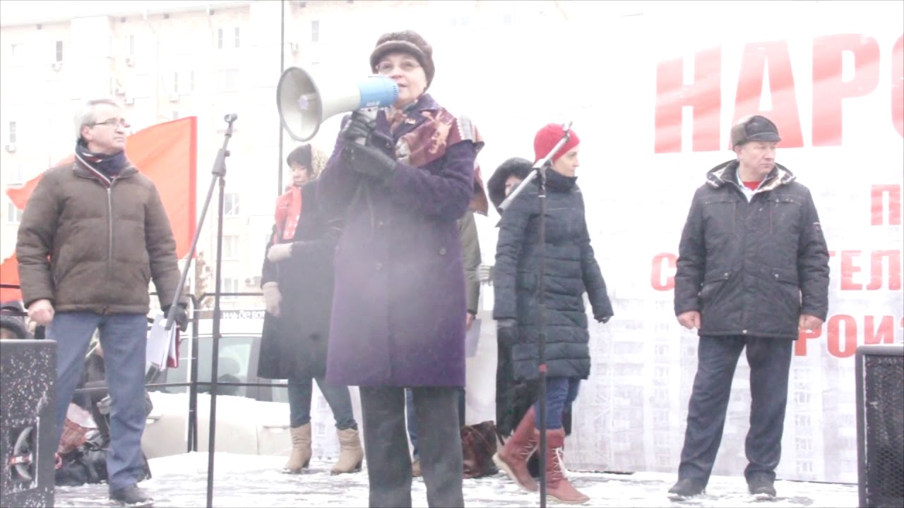 Выступление Елены Шувалвой на митинге против градостроительной политики столичных властей!