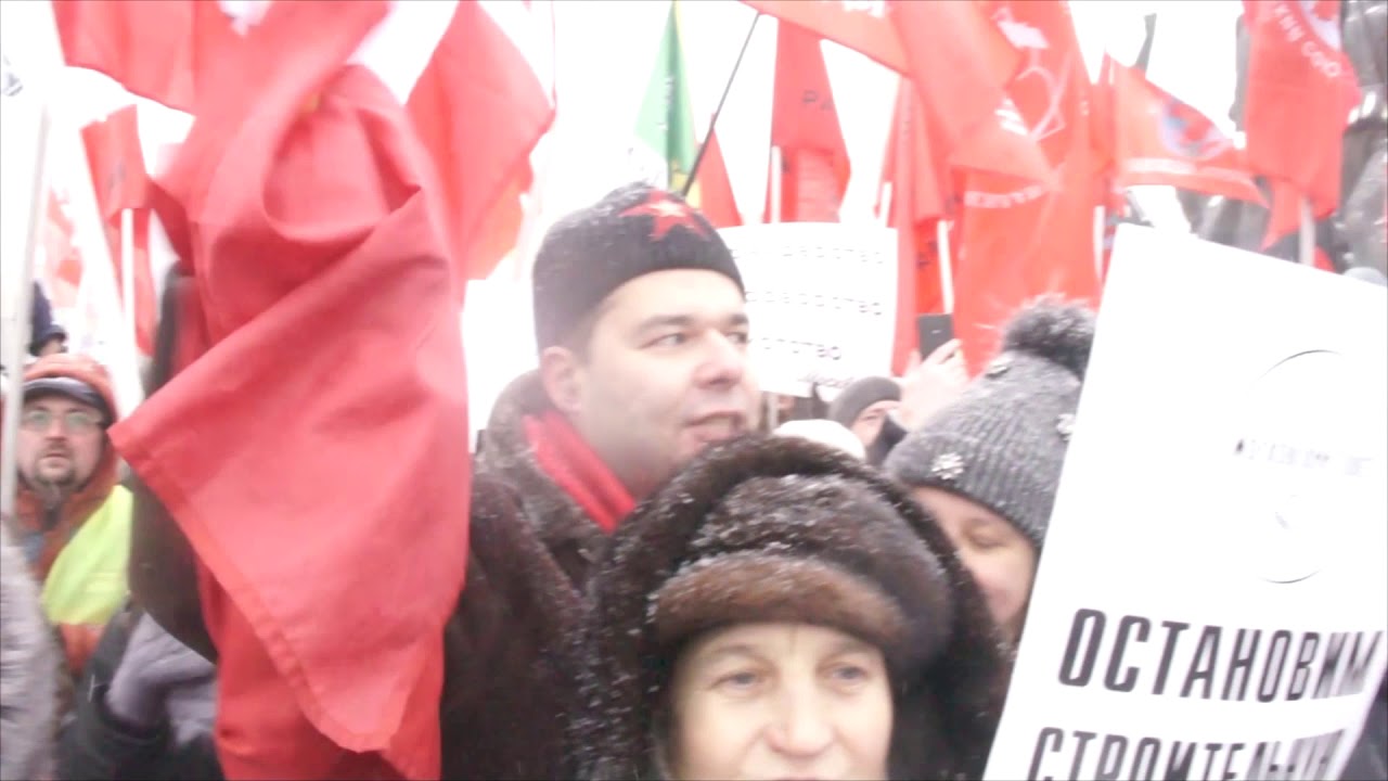 Выступление Валерия Рашкина на митинге против градостроительной политики столичных властей!