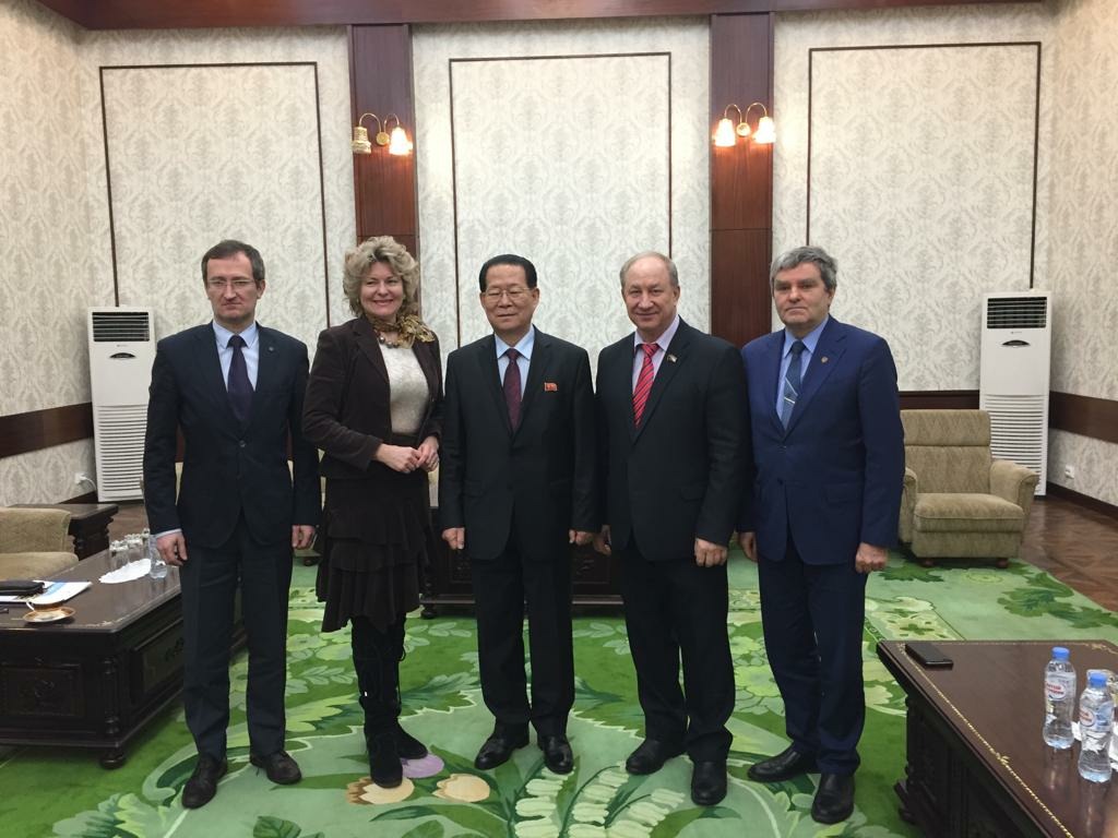 Валерий Рашкин провёл встречу с Чрезвычайным и полномочным послом КНДР