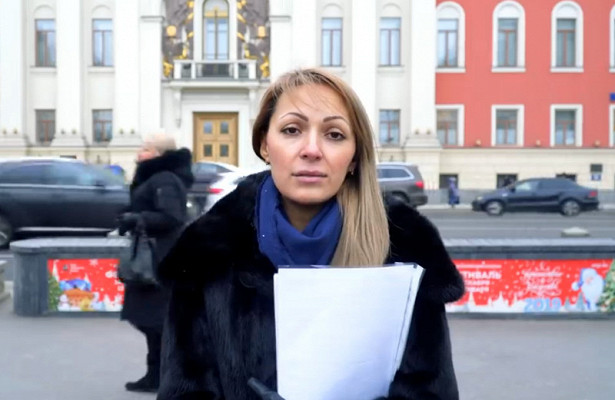 Видеообращение жительницы Москвы по поводу отравлений в детских садах
