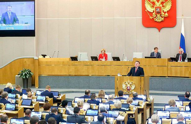 Как депутаты от «партии власти» «голосуют» за законопроекты