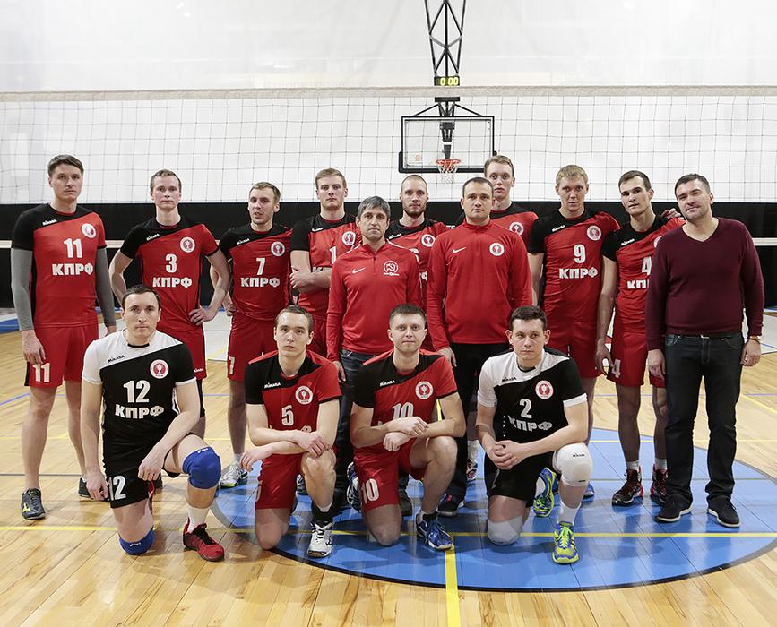 Волейболисты КПРФ – бронзовые призеры Волейбольной Лиги Москвы!