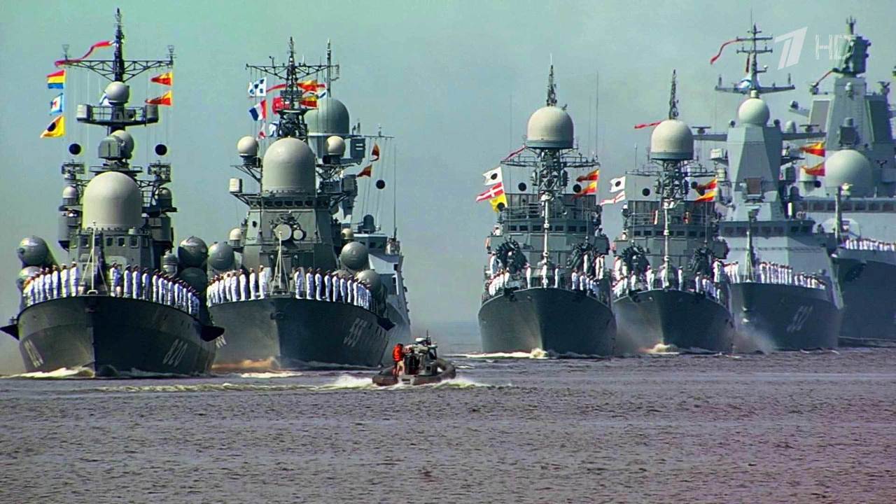 Вы наша гордость и надежда — славные моряки России