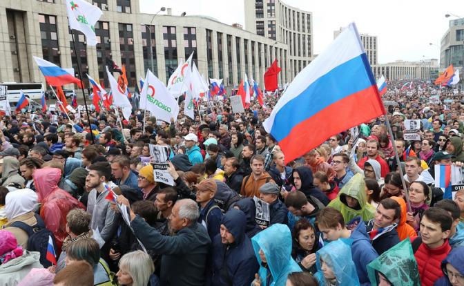 На митингах в Москве политические прохиндеи готовят русский «Майдан-2024»