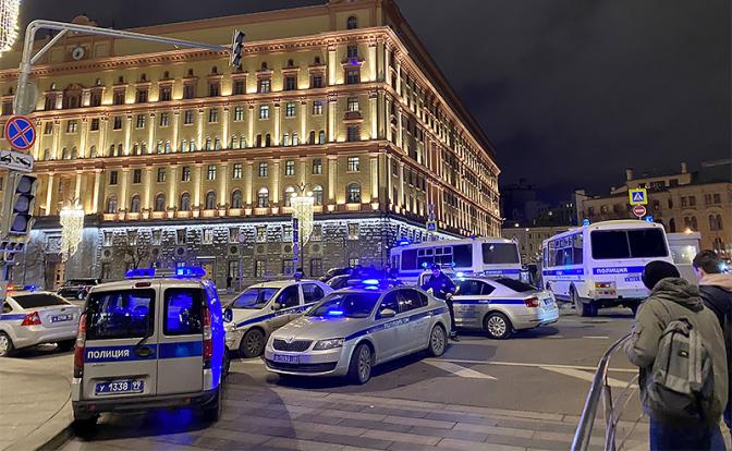 Атака на ФСБ в центре Москвы