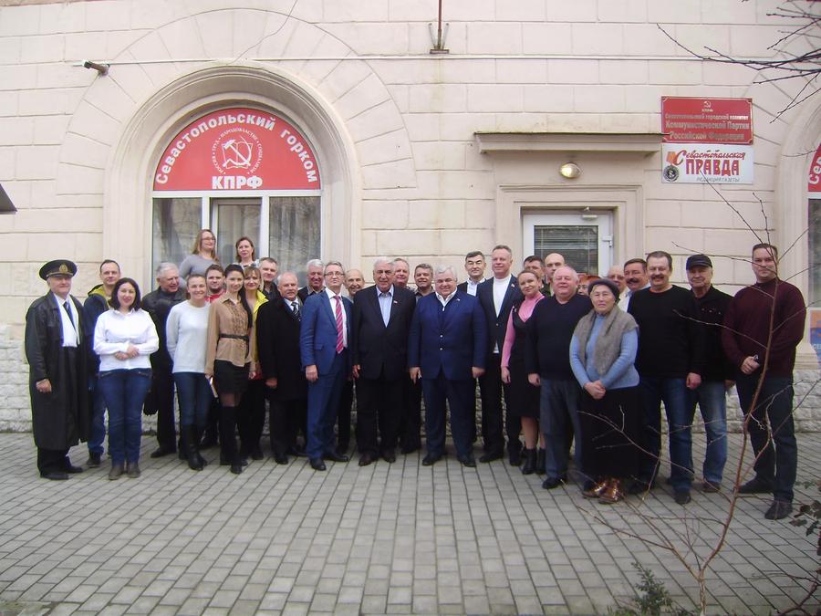 В Севастополе прошла встреча по подготовке марша-эстафеты «Наша великая Победа»
