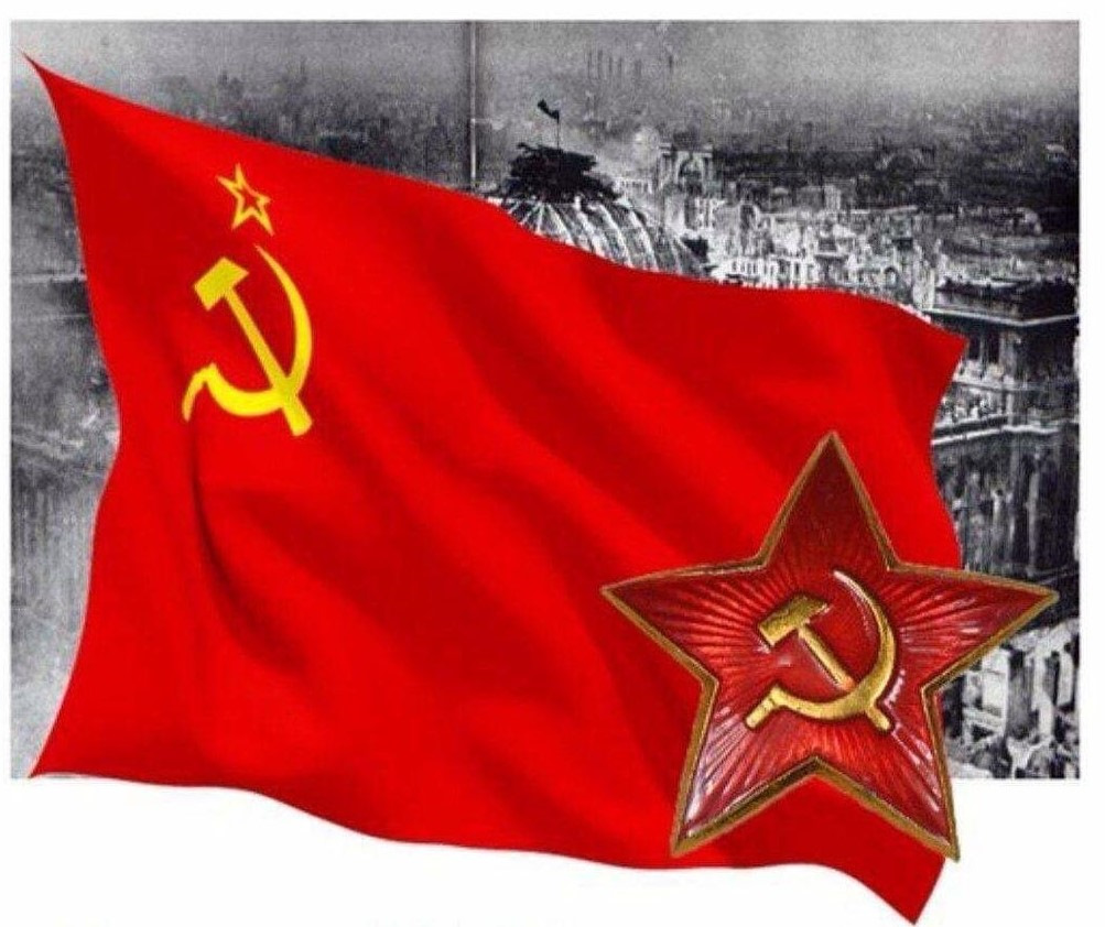 Алые знамёна на улицах Москвы в Красный Первомай и 75-ый День Победы!