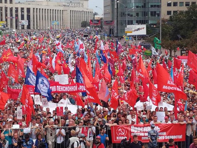 Россияне готовы к участию в акциях протеста