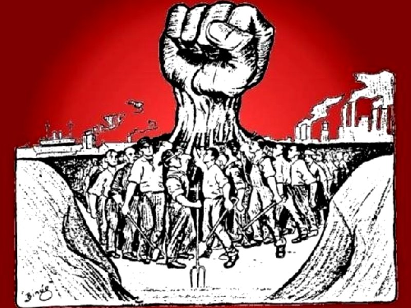 Борьба трудового народа против капитализма должна быть осознанной