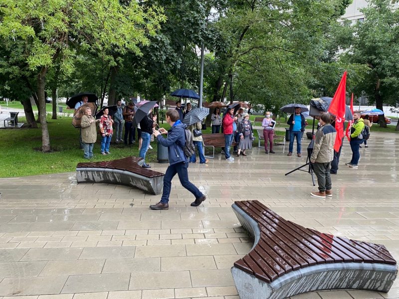 Жители Красносельского района: В борьбе против уплотнительной застройки эффективной остаётся только «улица»