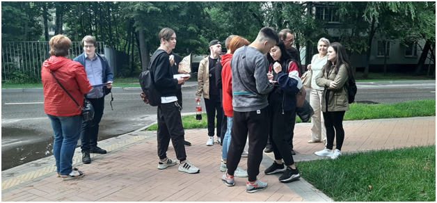 В Щукино жители борются с Курчатовским институтом за сквер в центре района