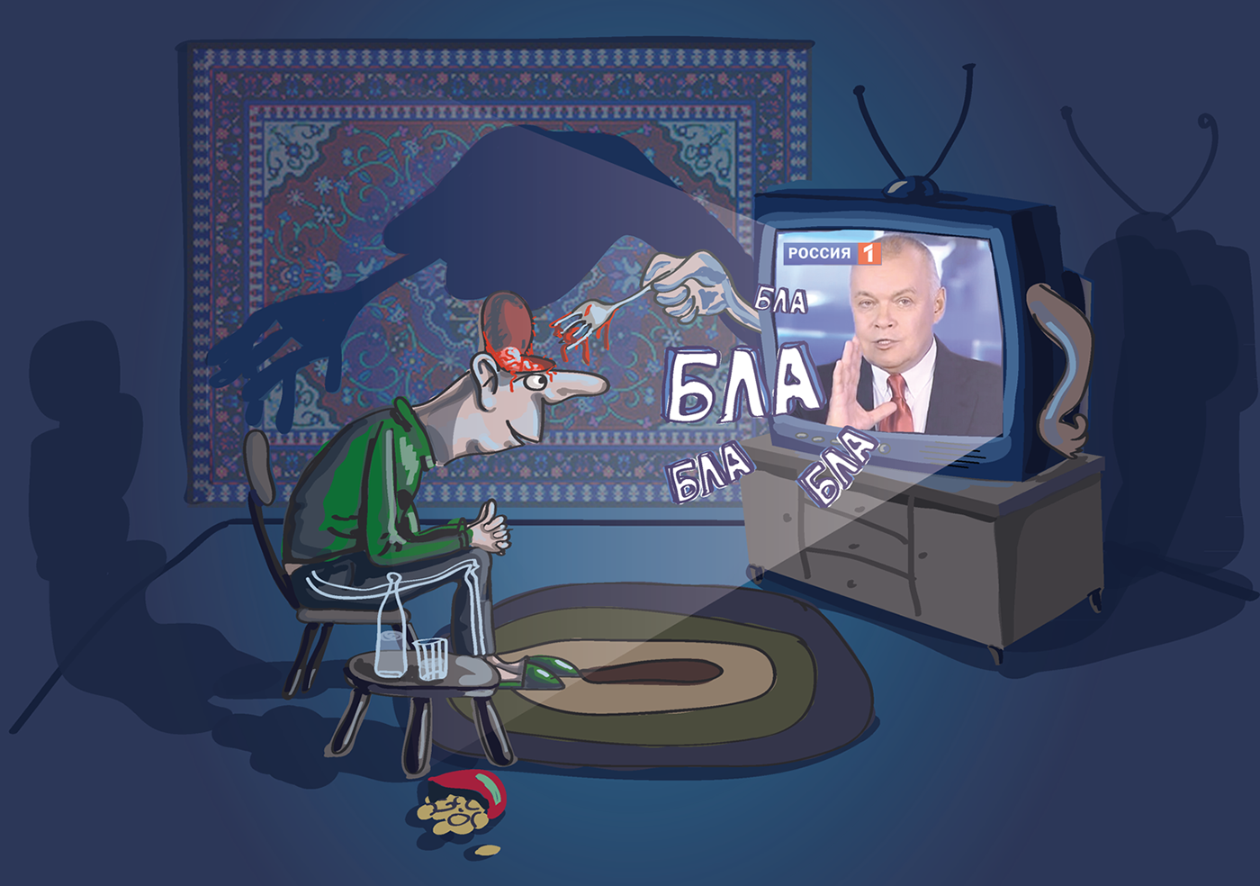 Информационная война федеральных телеканалов против «Красных губернаторов».
