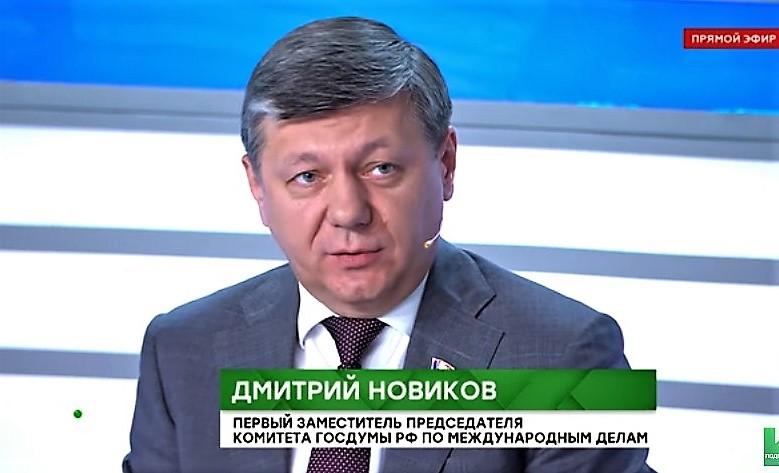 Дмитрий Новиков на НТВ: «Белорусский протест выражает интересы меньшинства»