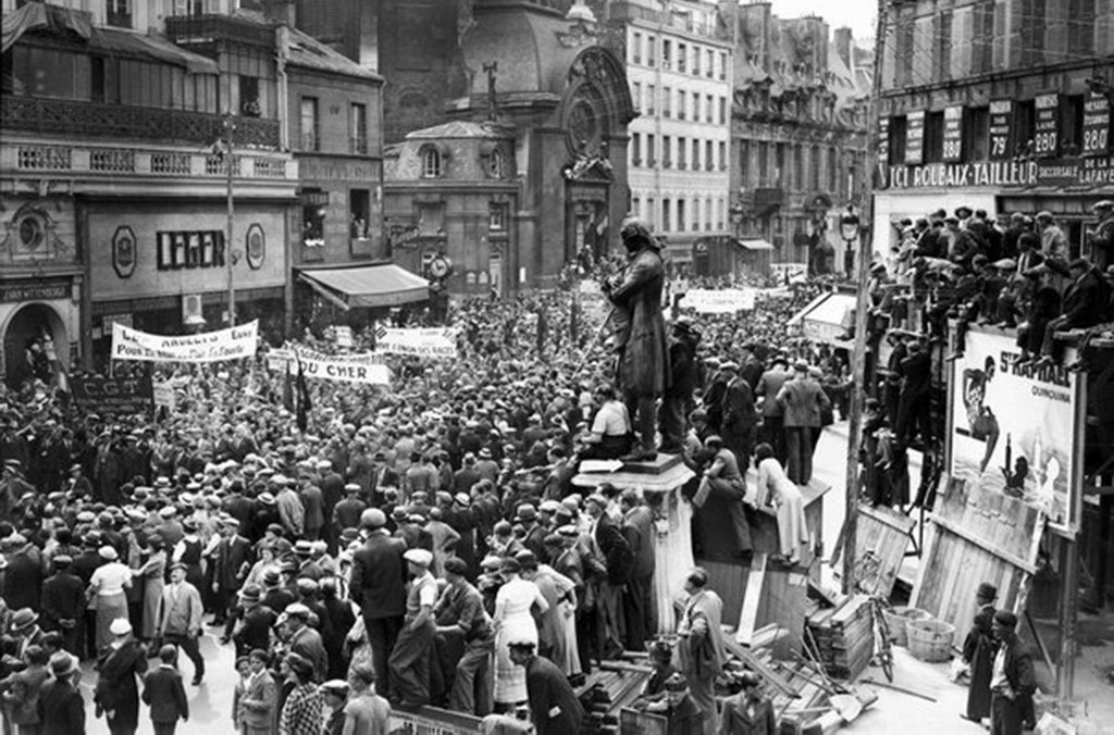 Place de la République - Retro photos