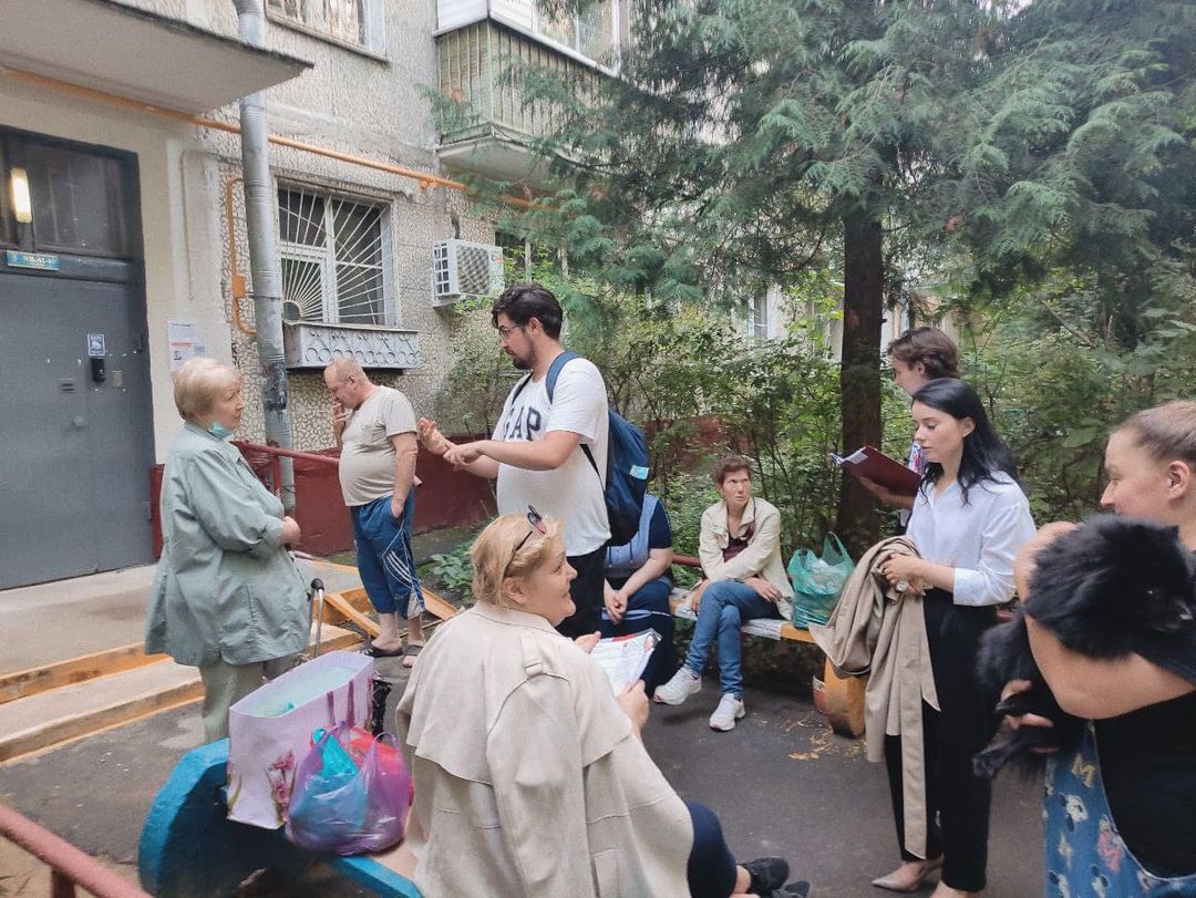 Дарья Багина провела встречу с жителями района Проспект Вернадского
