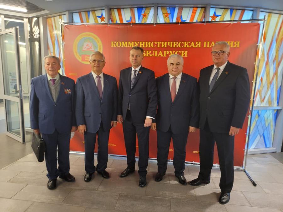 Казбек Тайсаев принял участие в заседании V Пленума Центрального Комитета Коммунистической партии Беларуси
