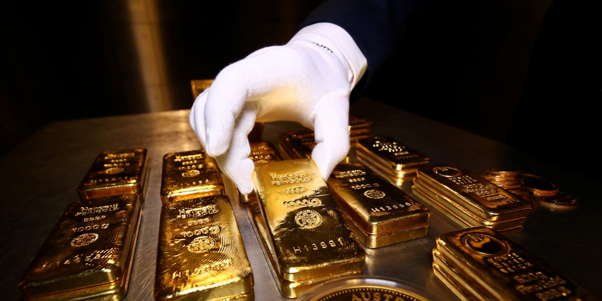 Движение золота на мировом рынке