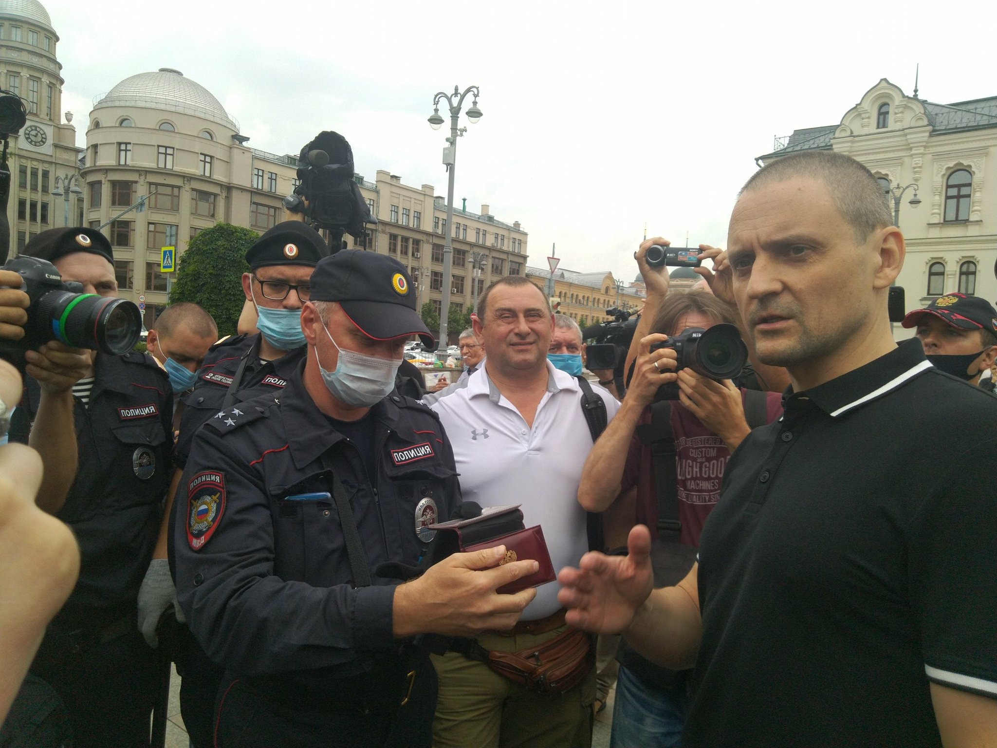 Сергей Удальцов подал в ЕСПЧ жалобу на «новогодний» арест в 2020 году, когда его осудили за «организацию шествия в подземном переходе» возле Администрации Президента