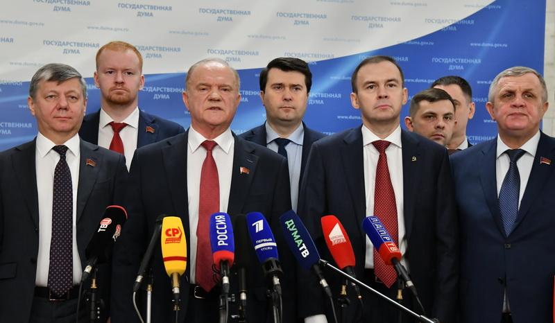Геннадий Зюганов: «Мы настаиваем на немедленном признании Луганской и Донецкой народных республик»