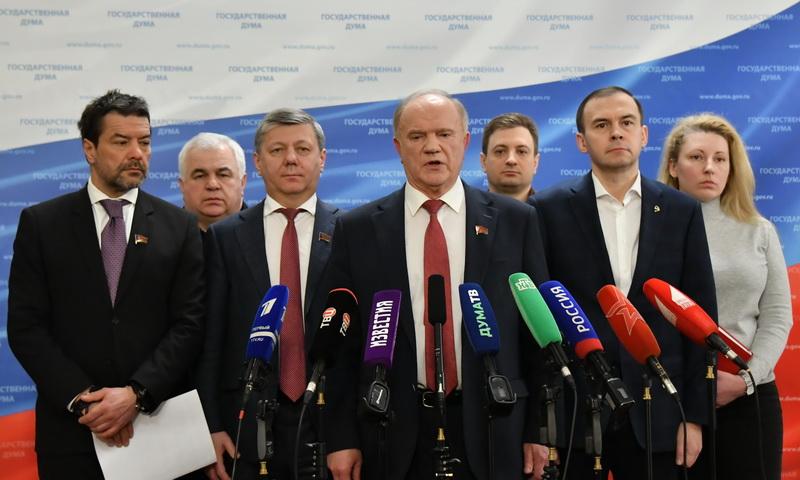 Геннадий Зюганов: «Надо все сделать для того, чтобы на Украине и Донбассе установился мир»