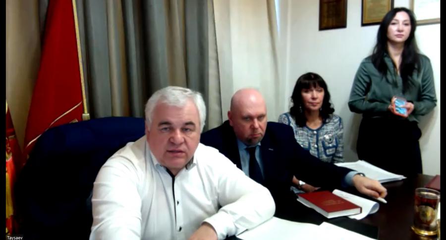 Казбек Тайсаев провёл расширенное заседание Секретариата ЦС СКП-КПСС