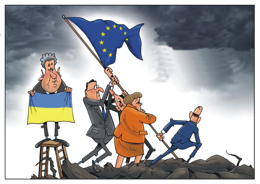 Украина как образ западного мира