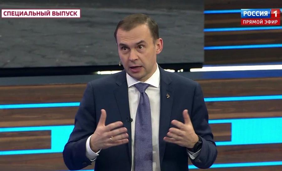 Юрий Афонин в эфире «России-1»: Советский стяг – объединяющий символ для России и Украины