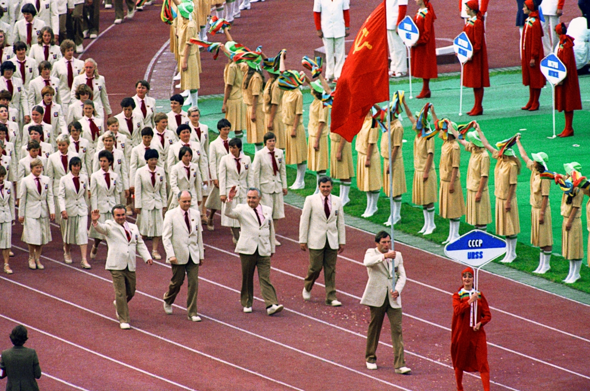 Советские звезды Московской Олимпиады
